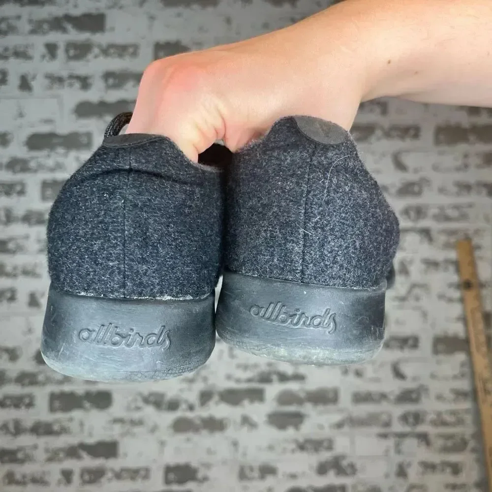 Allbirds | women wool gray runner flats lace up shoes